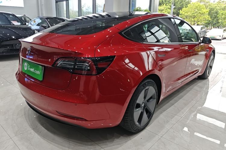Used Tesla Model 3 2022 Rear-Wheel-Drive Version Rear Right 45 Deg