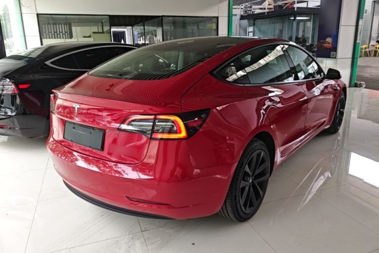 Used Tesla Model 3 2022 Rear-Wheel-Drive Version Rear Right 45 Deg