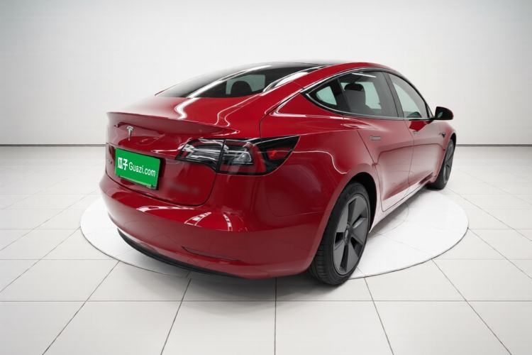 Used Tesla Model 3 2022 Rear-Wheel-Drive Version Rear Right 45 Deg