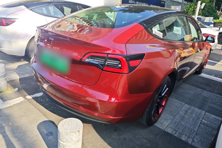 Used Tesla Model 3 2022 Rear-Wheel-Drive Version Rear Right 45 Deg