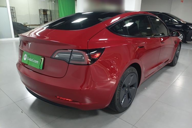 Used Tesla Model 3 2022 Rear-Wheel-Drive Version Rear Right 45 Deg