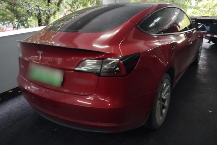 Used Tesla Model 3 2022 Rear-Wheel-Drive Version Rear Right 45 Deg