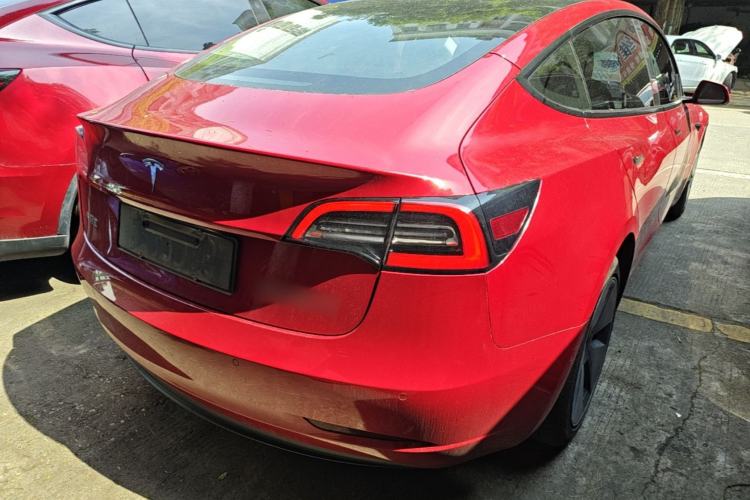 Used Tesla Model 3 2022 Rear-Wheel-Drive Version Rear Right 45 Deg