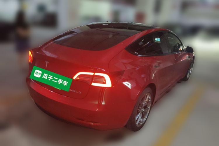 Used Tesla Model 3 2022 Rear-Wheel-Drive Version Rear Right 45 Deg