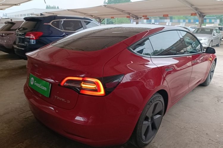 Used Tesla Model 3 2022 Rear-Wheel-Drive Version Rear Right 45 Deg