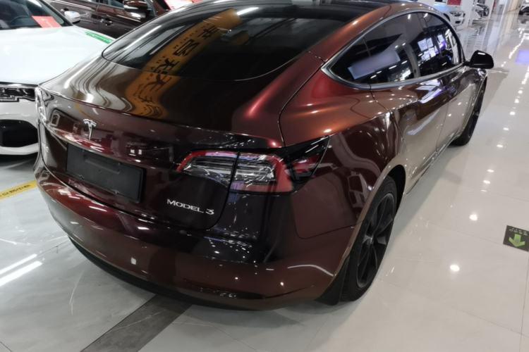 Used Tesla Model 3 2022 Rear-Wheel-Drive Version Rear Right 45 Deg
