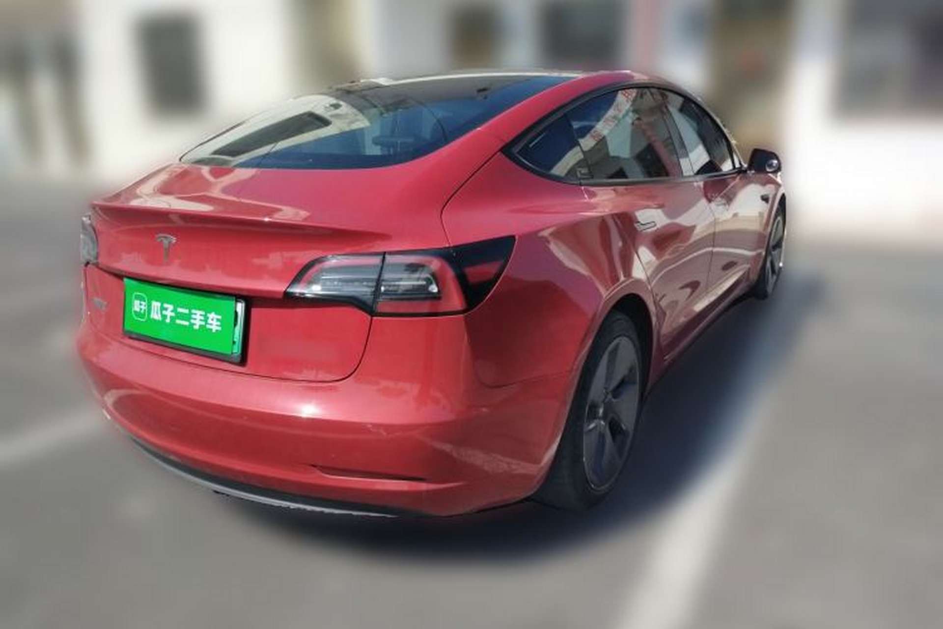 Used Tesla Model 3 2022 Rear-Wheel-Drive Version Rear Right 45 Deg