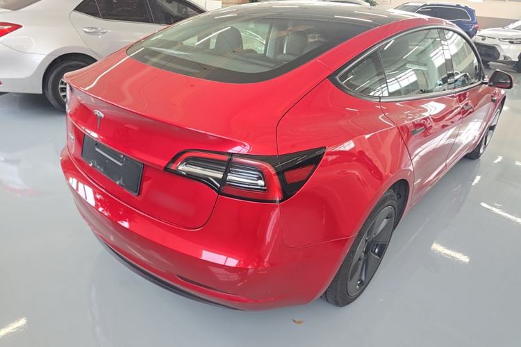 Used Tesla Model 3 2022 Rear-Wheel-Drive Version Rear Right 45 Deg