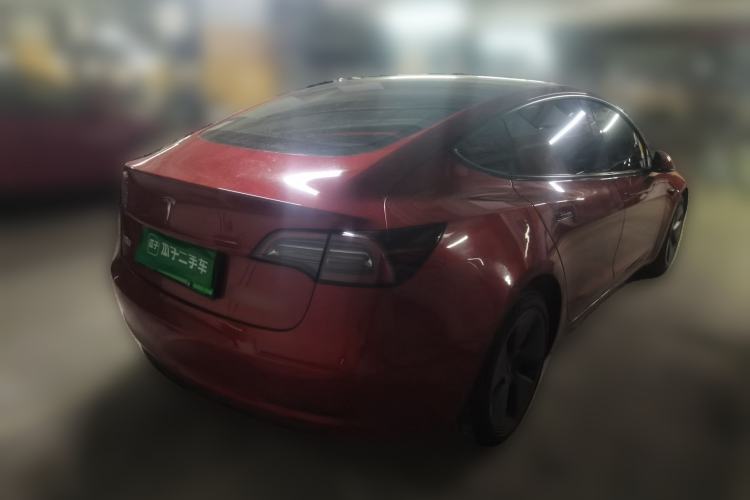 Used Tesla Model 3 2022 Rear-Wheel-Drive Version Rear Right 45 Deg