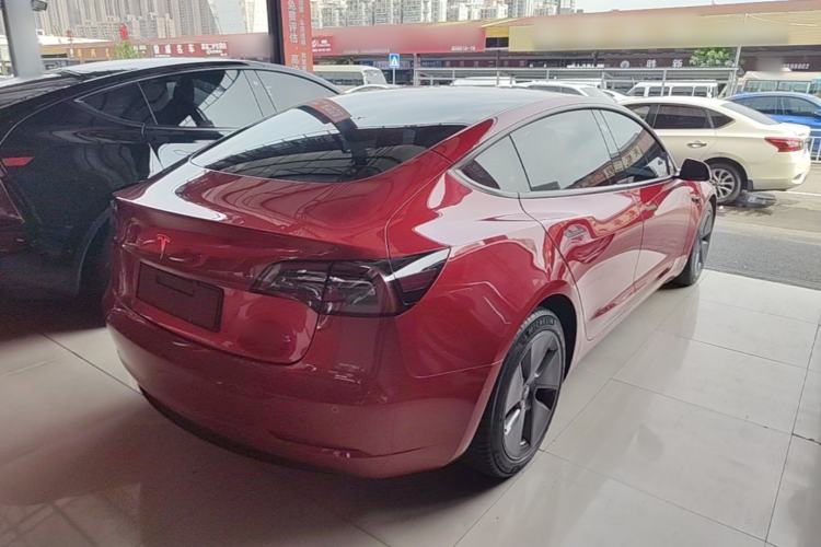 Used Tesla Model 3 2022 Rear-Wheel-Drive Version Rear Right 45 Deg
