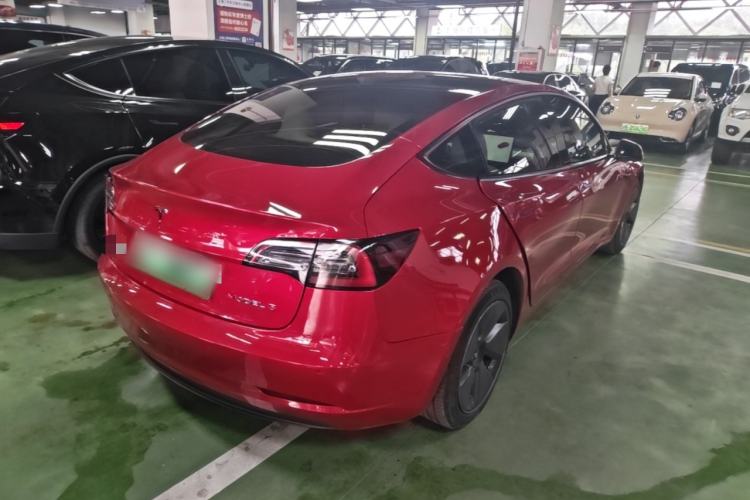 Used Tesla Model 3 2022 Rear-Wheel-Drive Version Rear Right 45 Deg