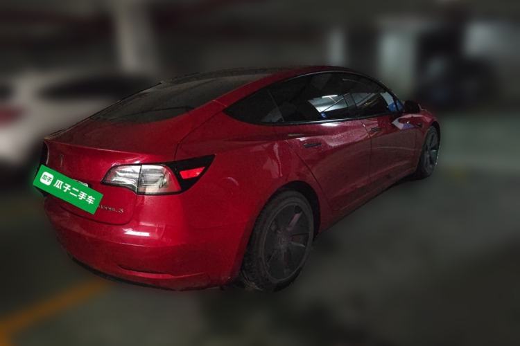 Used Tesla Model 3 2022 Rear-Wheel-Drive Version Rear Right 45 Deg