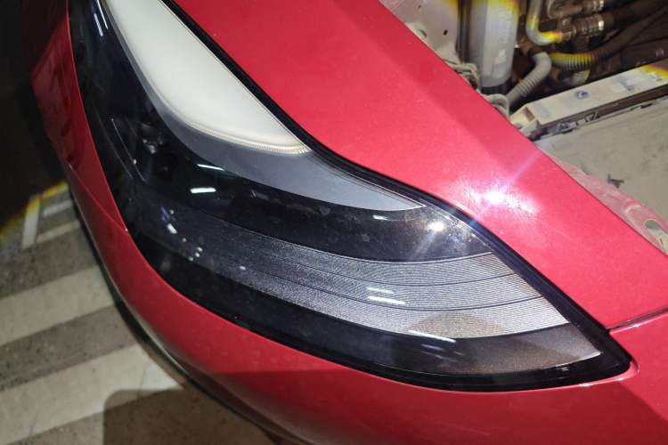 Used Tesla Model 3 2022 Performance High-Performance All-Wheel-Drive Version Right Front Headlight