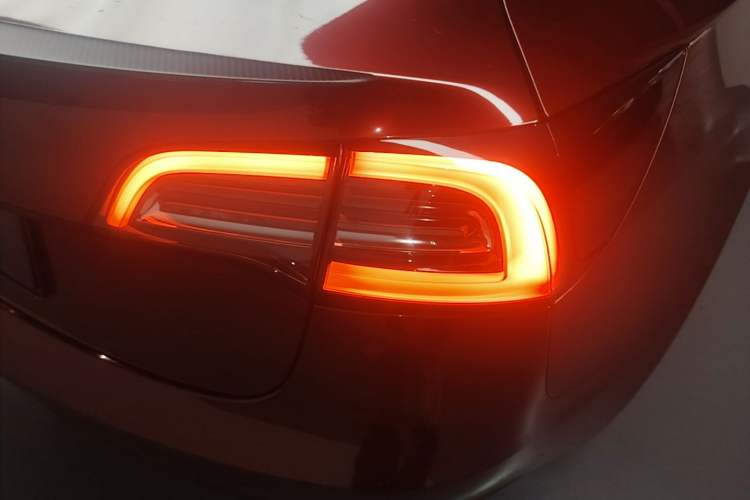 Used Tesla Model 3 2022 Performance High-Performance All-Wheel-Drive Version Right Rear Taillight