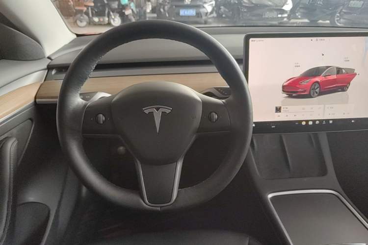 Used Tesla Model 3 2022 Rear-Wheel-Drive Version Steering Wheel