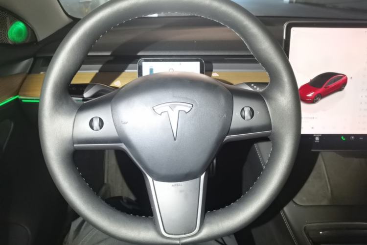 Used Tesla Model 3 2022 Performance High-Performance All-Wheel-Drive Version Steering Wheel