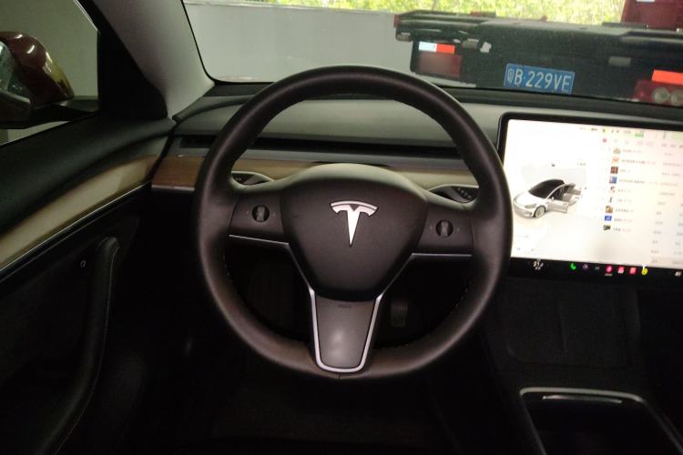 Used Tesla Model 3 2022 Rear-Wheel-Drive Version Steering Wheel