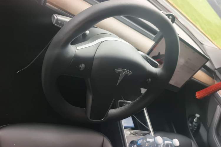 Used Tesla Model 3 2022 Performance High-Performance All-Wheel-Drive Version Steering Wheel