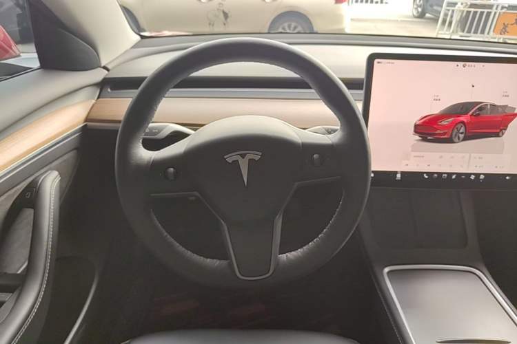 Used Tesla Model 3 2022 Rear-Wheel-Drive Version Steering Wheel