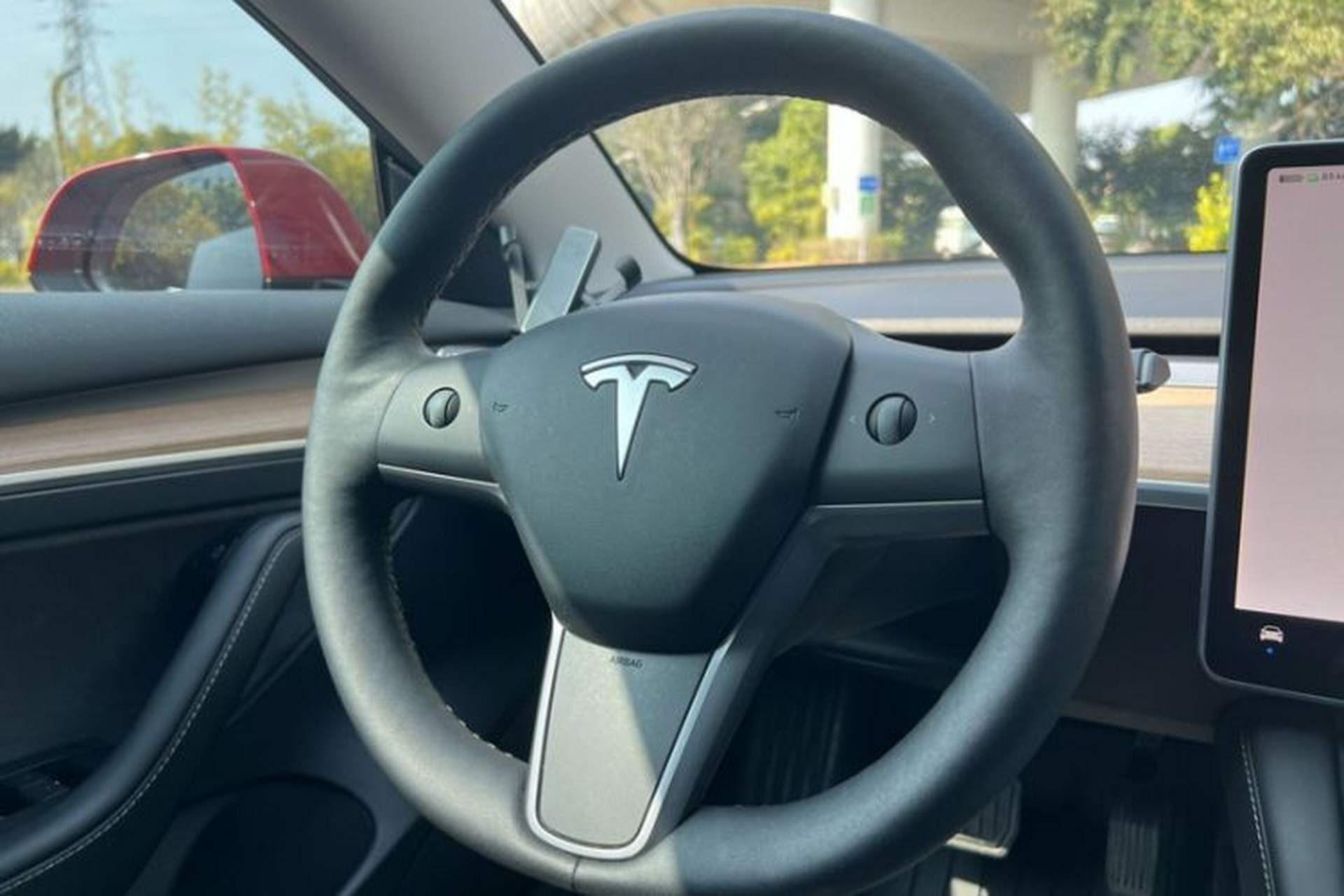Used Tesla Model 3 2022 Rear-Wheel-Drive Version Steering Wheel