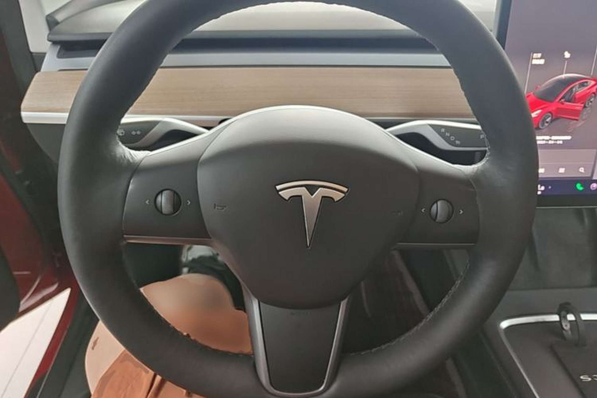 Used Tesla Model 3 2022 Rear-Wheel-Drive Version Steering Wheel