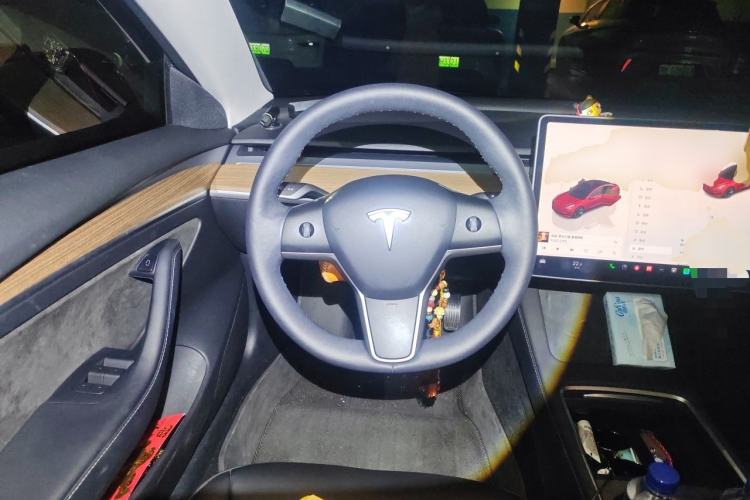 Used Tesla Model 3 2022 Rear-Wheel-Drive Version Steering Wheel