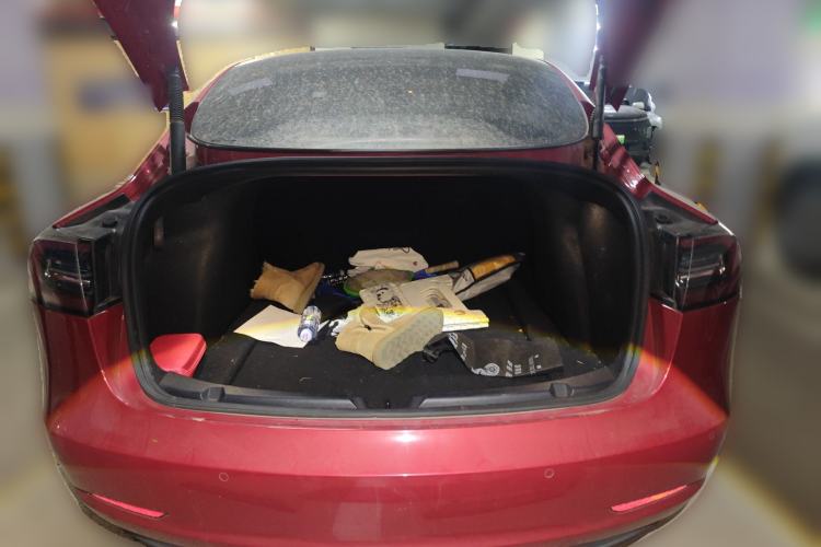 Used Tesla Model 3 2022 Performance High-Performance All-Wheel-Drive Version Trunk