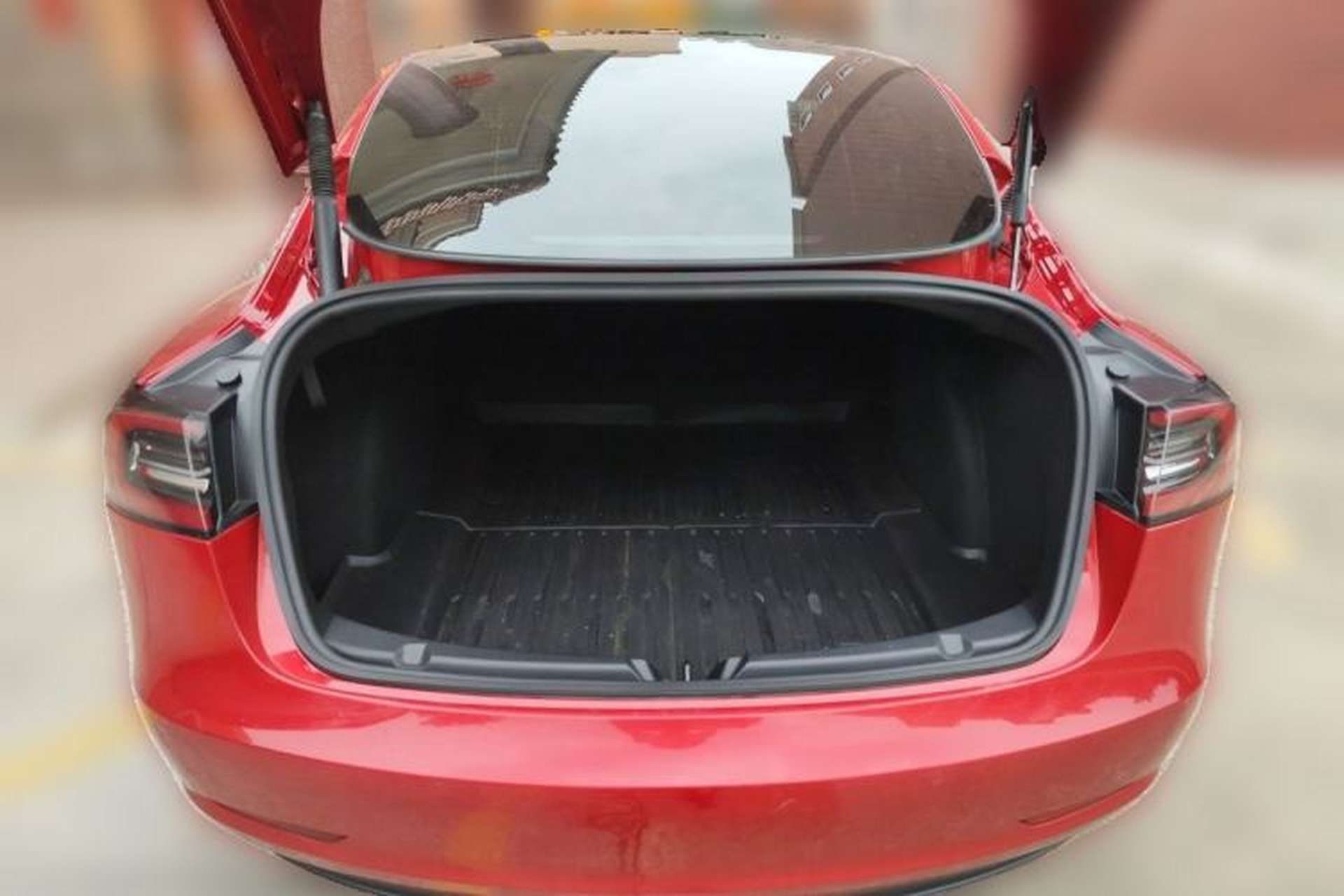 Used Tesla Model 3 2022 Performance High-Performance All-Wheel-Drive Version Trunk