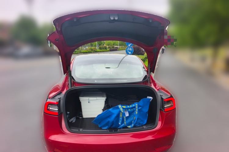 Used Tesla Model 3 2022 Performance High-Performance All-Wheel-Drive Version Trunk