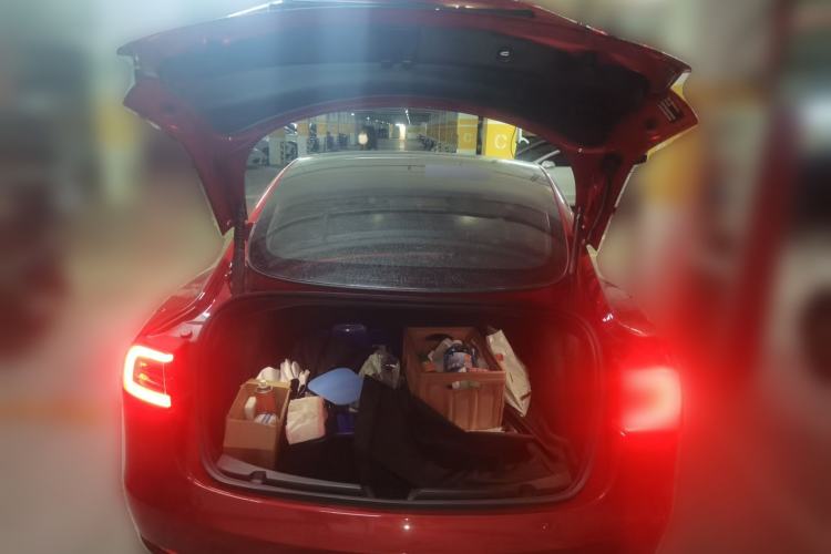 Used Tesla Model 3 2022 Rear-Wheel-Drive Version Trunk