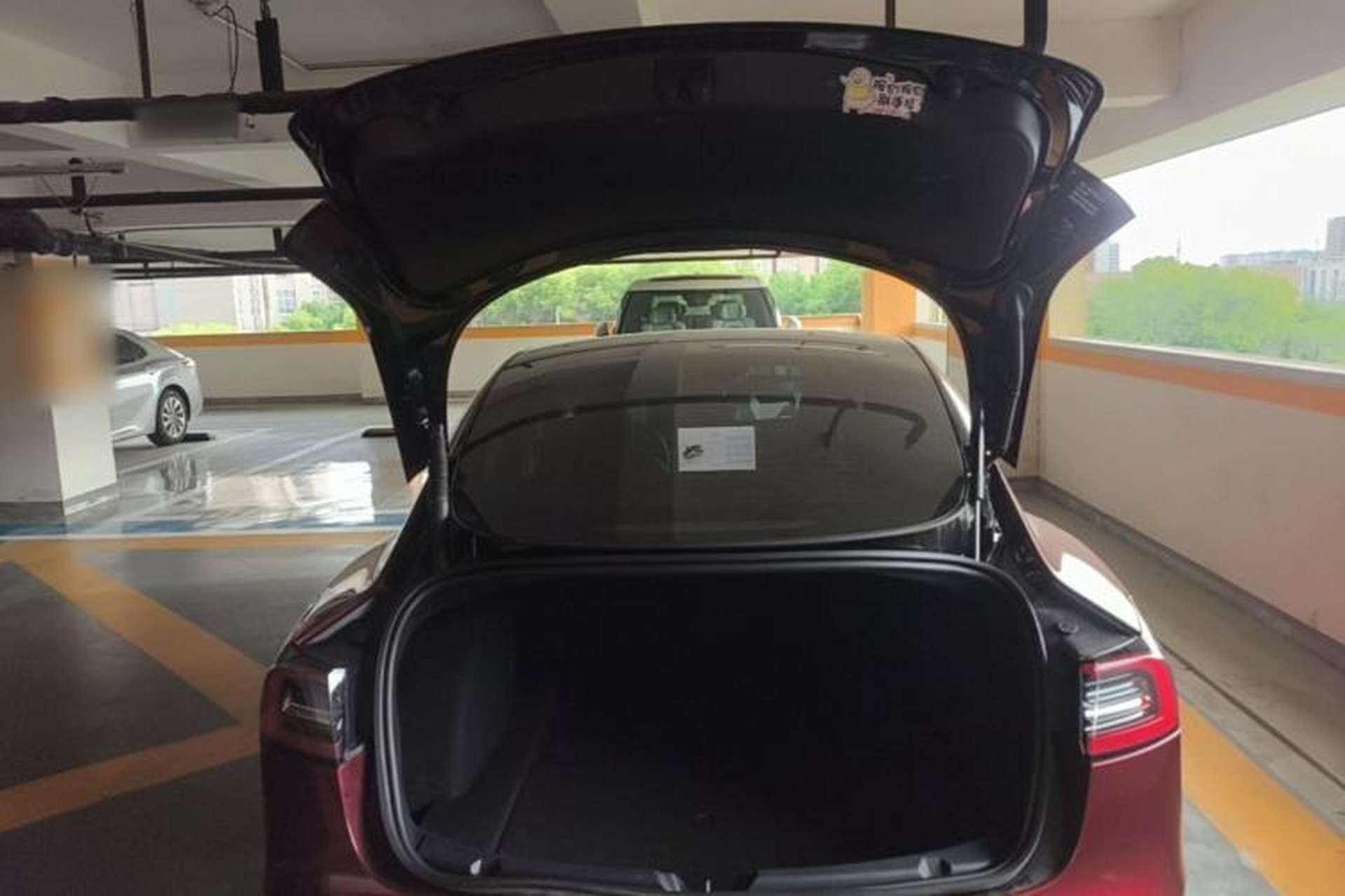Used Tesla Model 3 2022 Rear-Wheel-Drive Version Trunk