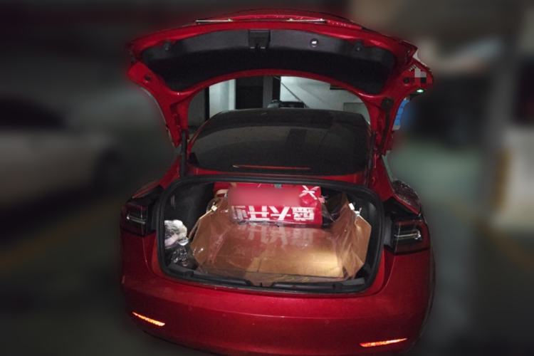 Used Tesla Model 3 2022 Rear-Wheel-Drive Version Trunk