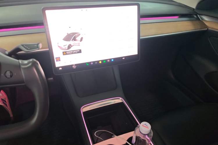 Used Tesla Model 3 2022 Rear-Wheel-Drive Version Audio And AC Panel