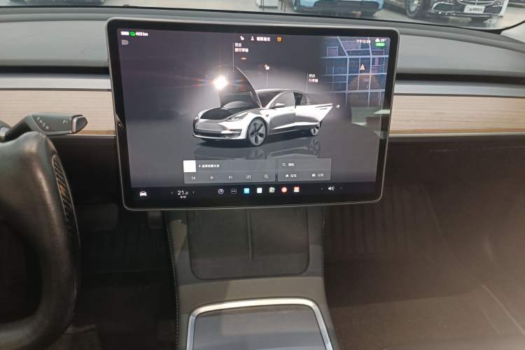 Used Tesla Model 3 2022 Rear-Wheel-Drive Version Audio And AC Panel