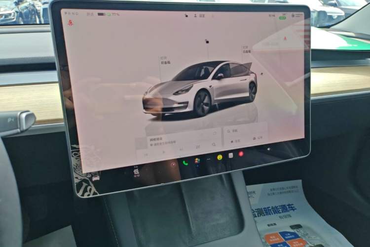 Used Tesla Model 3 2022 Rear-Wheel-Drive Version Audio And AC Panel