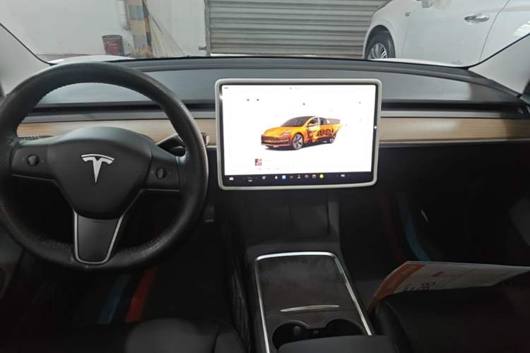 Used Tesla Model 3 2022 Rear-Wheel-Drive Version Audio And AC Panel