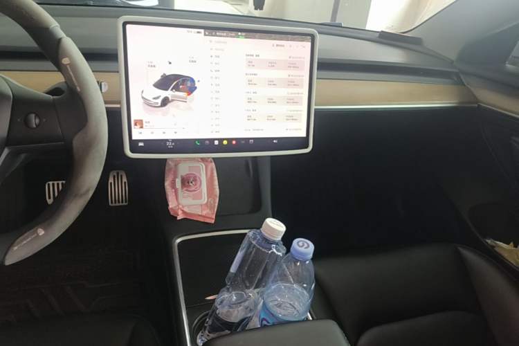 Used Tesla Model 3 2022 Rear-Wheel-Drive Version Audio And AC Panel