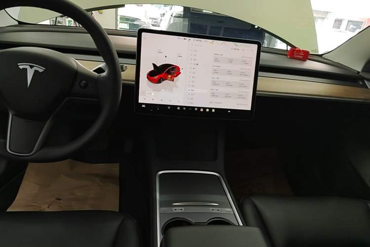 Used Tesla Model 3 2022 Rear-Wheel-Drive Version Audio And AC Panel