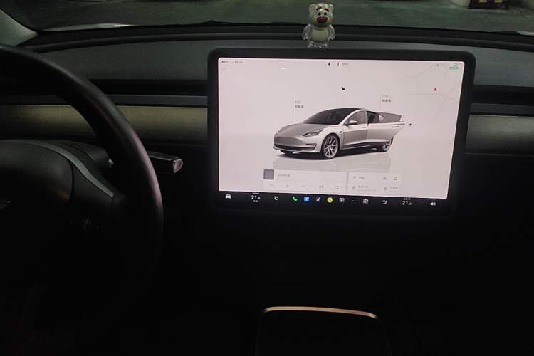 Used Tesla Model 3 2022 Rear-Wheel-Drive Version Audio And AC Panel
