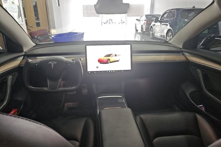 Used Tesla Model 3 2022 Performance High-Performance All-Wheel-Drive Version Center Console
