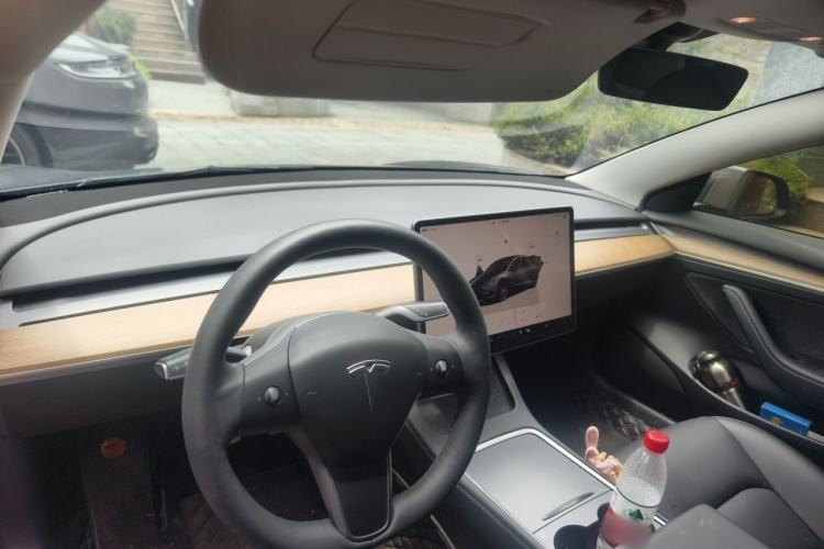 Used Tesla Model 3 2022 Performance High-Performance All-Wheel-Drive Version Center Console