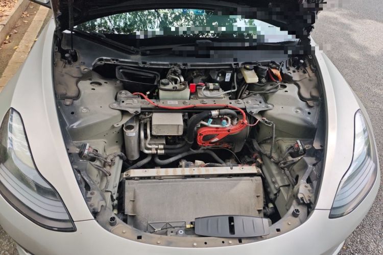 Used Tesla Model 3 2022 Rear-Wheel-Drive Version Engine Bay
