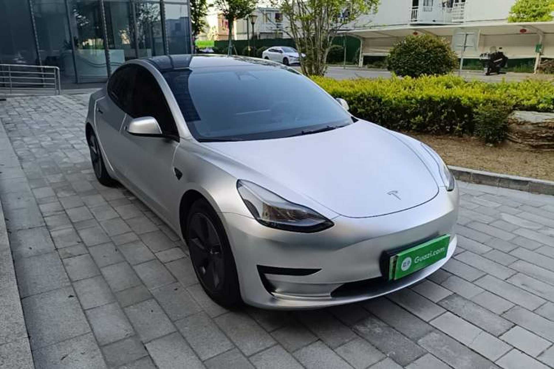 Used Tesla Model 3 2022 Rear-Wheel-Drive Version Front Right 45 Deg
