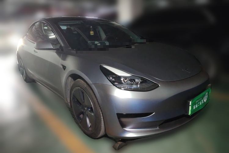 Used Tesla Model 3 2022 Rear-Wheel-Drive Version Front Right 45 Deg