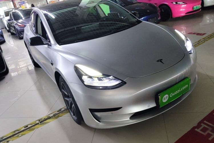 Used Tesla Model 3 2022 Rear-Wheel-Drive Version Front Right 45 Deg