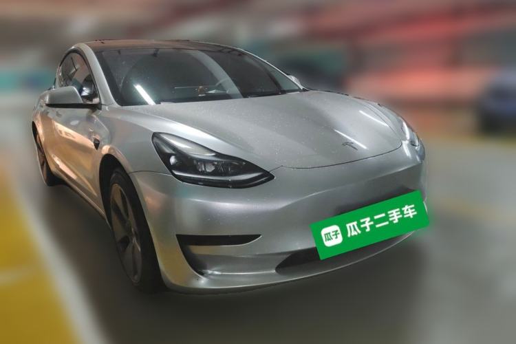 Used Tesla Model 3 2022 Rear-Wheel-Drive Version Front Right 45 Deg