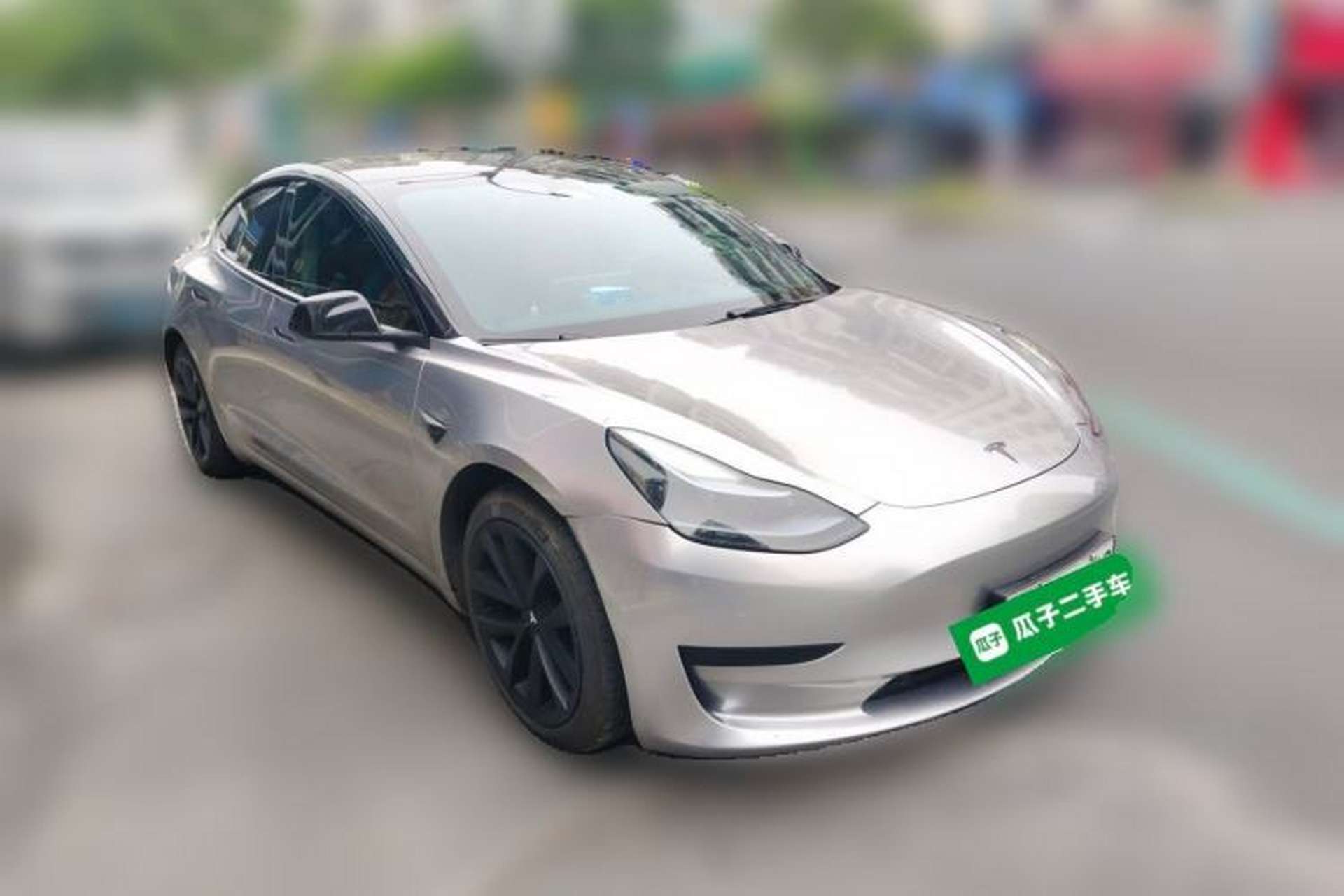 Used Tesla Model 3 2022 Rear-Wheel-Drive Version Front Right 45 Deg