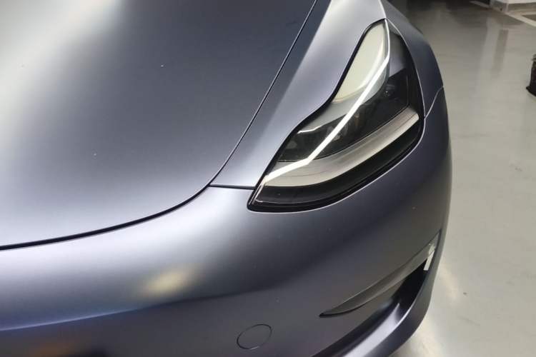Used Tesla Model 3 2022 Performance High-Performance All-Wheel-Drive Version Left Front Headlight
