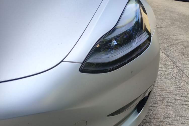 Used Tesla Model 3 2022 Performance High-Performance All-Wheel-Drive Version Left Front Headlight
