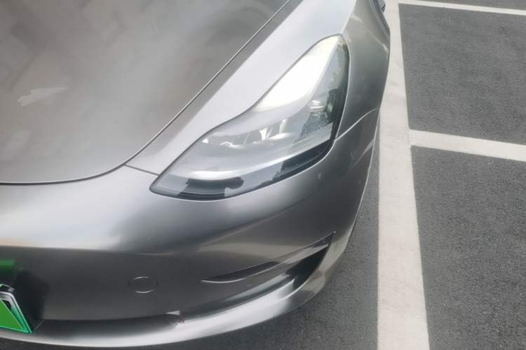 Used Tesla Model 3 2022 Performance High-Performance All-Wheel-Drive Version Left Front Headlight